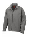 Heren Softshell Jas Result R128M grijs 